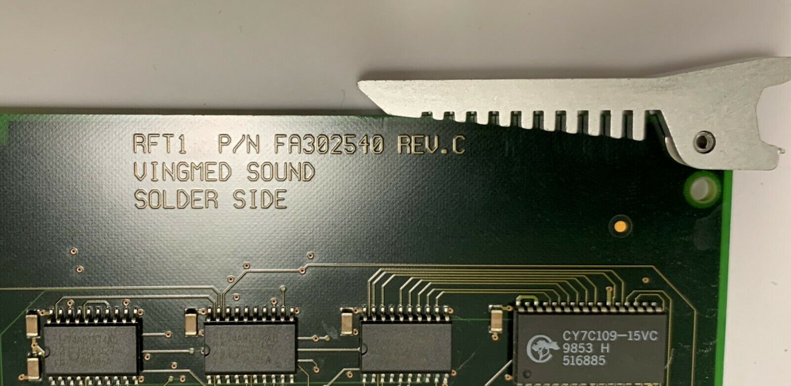 GE ULTRASOUND VIVID 3 BOARD FA200574 E REV H RFT 1 VINGMED SOUND FA302540 C RFT1 DIAGNOSTIC ULTRASOUND MACHINES FOR SALE