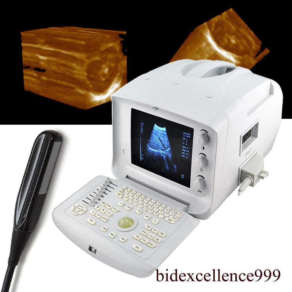 Veterinary Digital Ultrasound Scanner System Rectal Probe External 3D Image CE DIAGNOSTIC ULTRASOUND MACHINES FOR SALE