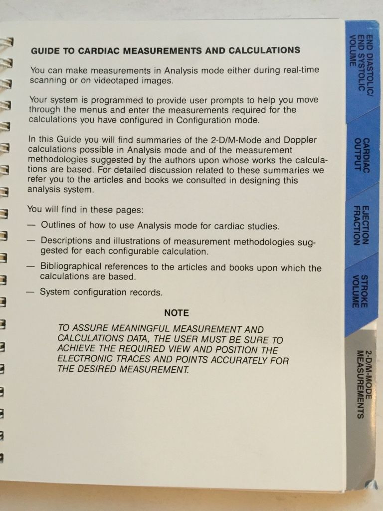 HP Guide to Cardiac Measurements 