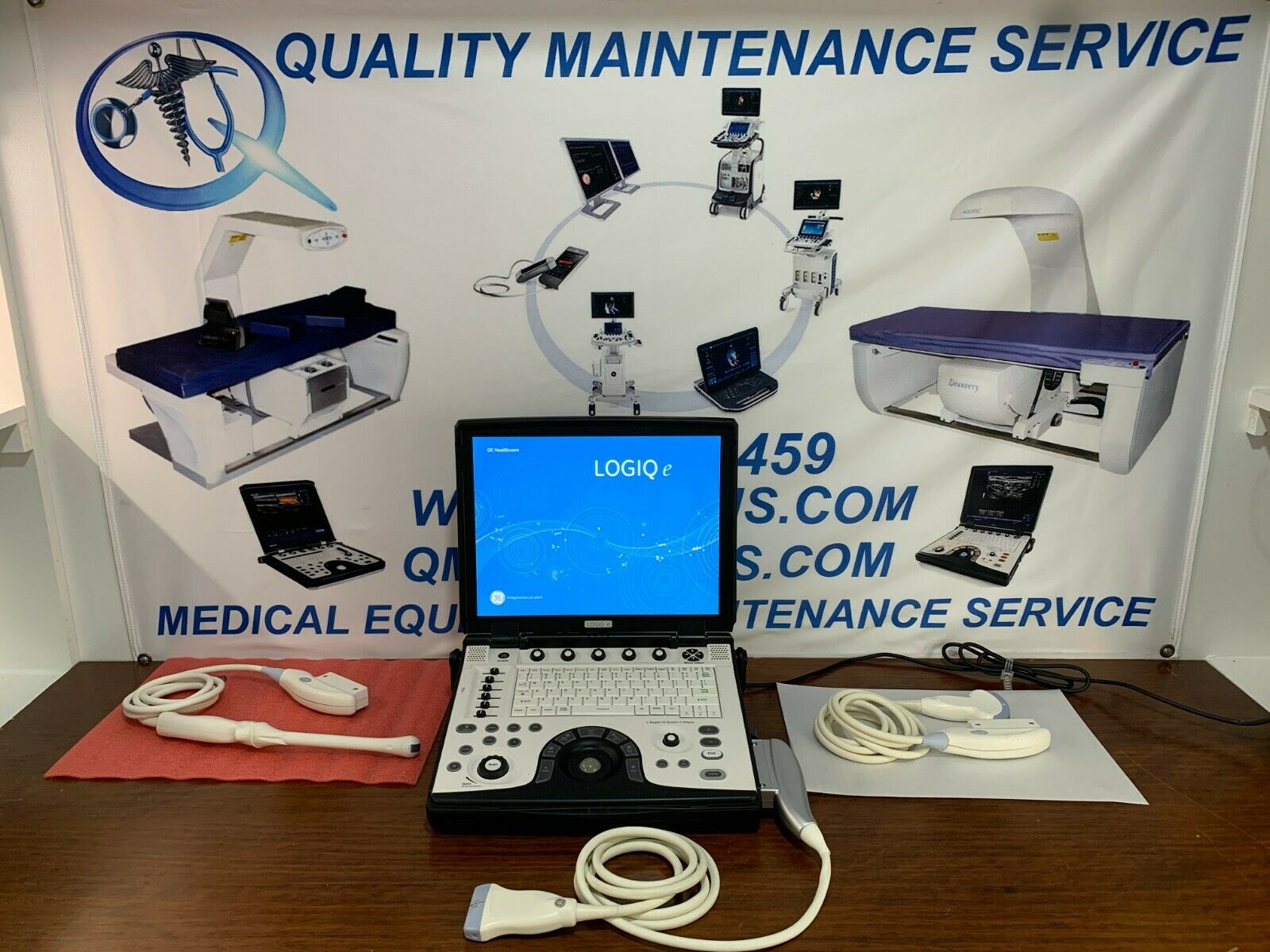 GE LOGIQ E BT12 ULTRASOUND WITH 3 TRANSDUCERS INCLUDED DIAGNOSTIC ULTRASOUND MACHINES FOR SALE
