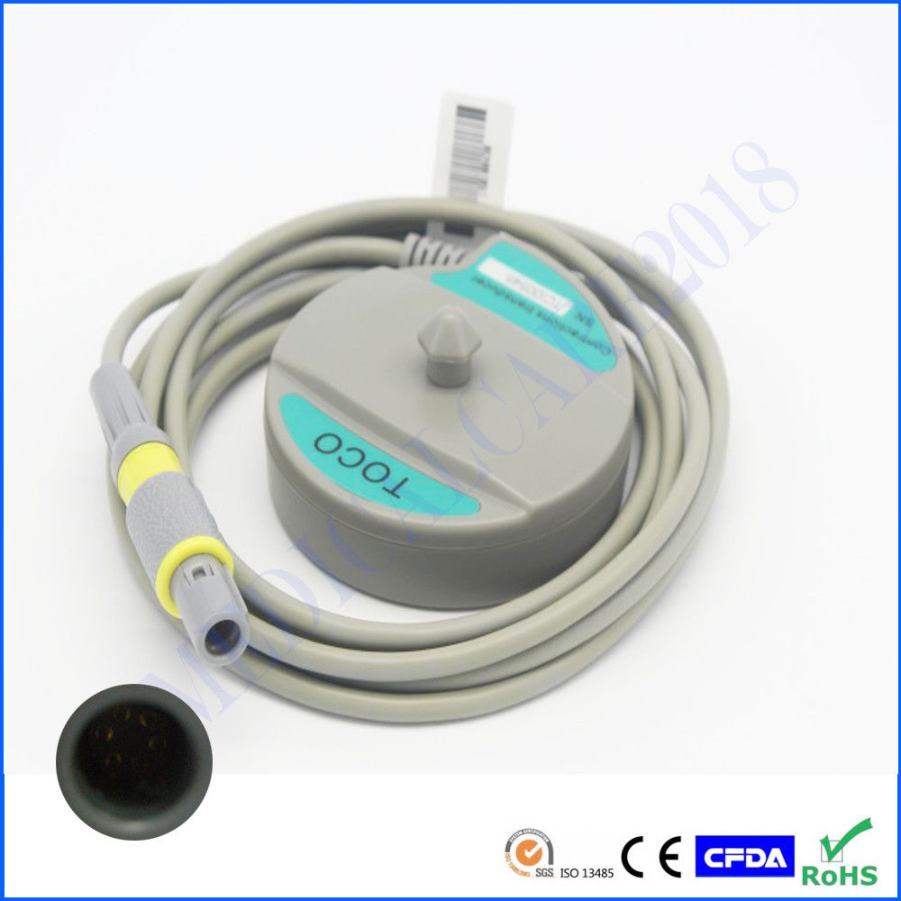 Compatible for Edan / Anke  MS9-01916-A2 Fetal TOCO Transducer, Redal 6pin DIAGNOSTIC ULTRASOUND MACHINES FOR SALE