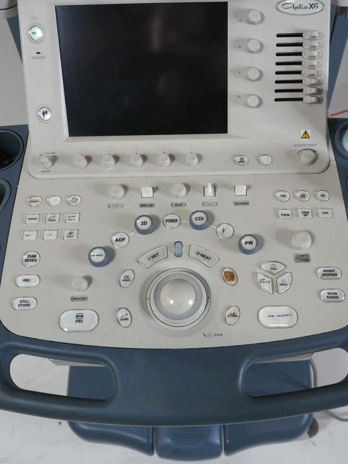 Toshiba Aplio XG Ultrasound with Probe in excellent condition. DIAGNOSTIC ULTRASOUND MACHINES FOR SALE